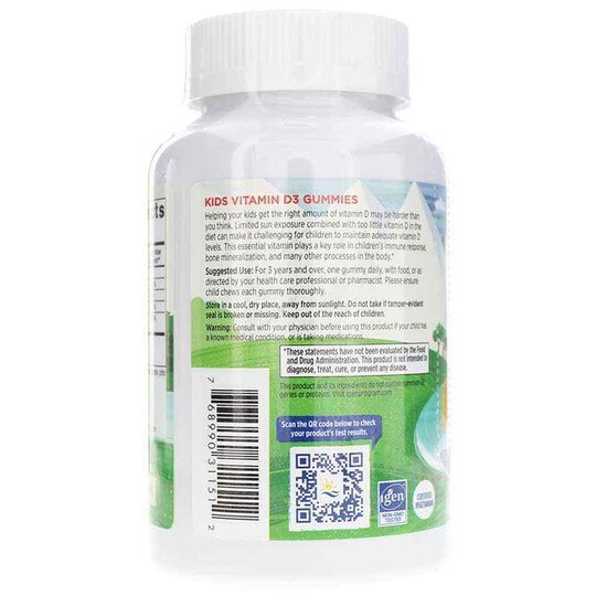 Vitamin D3 Gummies for Kids 400 IU, NRN